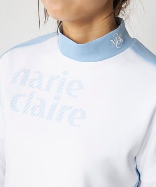FILA GOLF／marie claire 【Marie claire sports】半袖モックネックシャツインナーセット ホワイト