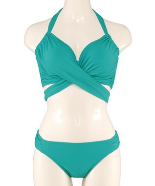 San-ai Resort（三愛水着楽園） ワコール定番商品カップ使用 GHIカップの大きなお胸に対応【グラマラスフィット】ワイヤーブラ　9D-M　【San-ai Resort（サンアイリゾート）】 ターコ