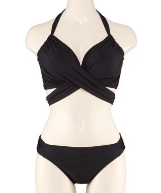 San-ai Resort（三愛水着楽園） ワコール定番商品カップ使用 GHIカップの大きなお胸に対応【グラマラスフィット】ワイヤーブラ　9D-M　【San-ai Resort（サンアイリゾート）】 ブラック