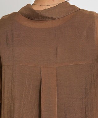 CRAFT STANDARD BOUTIQUE シアーシャツ Brown