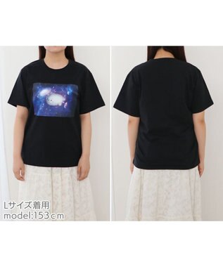 Mother garden しろたん Tシャツ 半袖  《宇宙》 ユニセックス 宇宙柄