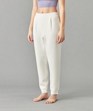 Chacott ダンボールジョガーパンツ オフホワイト