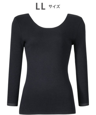 WACOAL 【極暖】 あったかインナー 8分袖 綿100％(身生地) 肌側起毛 しっかりあたたかい 長袖 レディース CLD395 /ワコール