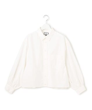 J.PRESS YORK STREET 【WOMEN】タイプライター ショートブラウス