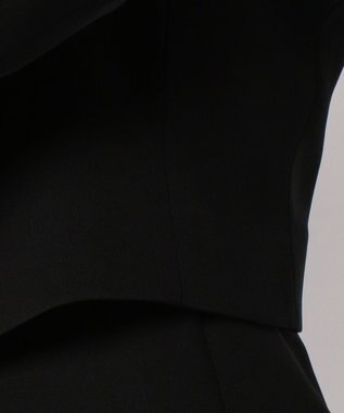 組曲 NOIR モランナ経二重 ジャケット+ワンピース ブラック系