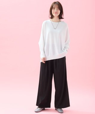 ANY メタルモチーフコードネックレス シルバー