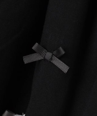 ANY KIDS 襟付き きちんと ワンピース ブラック