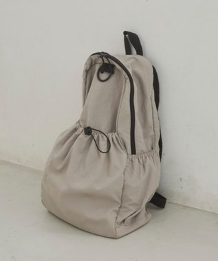 WEGO 【ANGIE VINTAGE】ドローストリンングバックパック ライトグレー