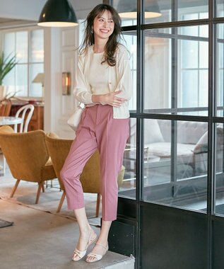 ANY SIS 【美人百花6月号掲載】2SET シアーカーディガン アンサンブル オフホワイト