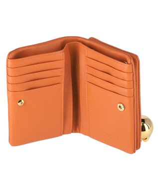 tsumori chisato CARRY キラネコ　2つ折り財布 オレンジ