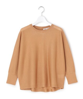 23区 【先行予約】シャイニーシアー ドルマン ニット キャメル系