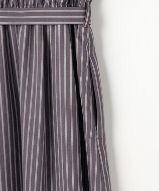 ANY SIS スムージーポリエステル ワンピース スレートストライプ