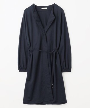 ANY 【洗濯機可/UVケア/接触冷感】ドロストピケカーディガン ネイビー