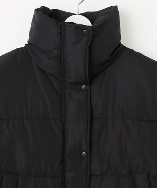 Feroux スタンドネック中綿 ベスト ブラック系