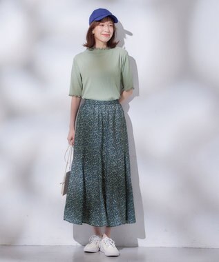 ANY メロー半袖Tシャツ グリーン