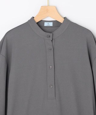 組曲 【先行予約・WEB限定】ジョーゼットジャージーIライン ワンピース グレー系