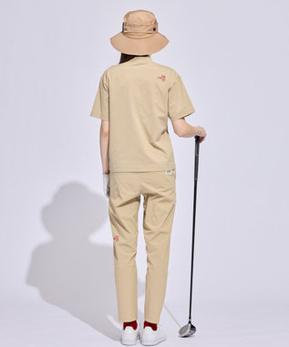 PW CIRCULUS 【WOMEN】サイドパンチング テーパードパンツ ゴルフウェア レディース ベージュ系