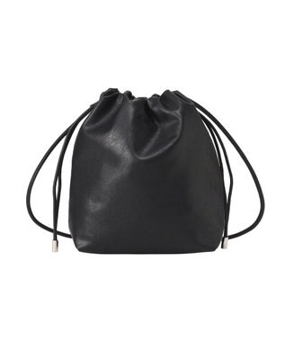 AMERICAN HOLIC ドロスト巾着ショルダーバッグ Black