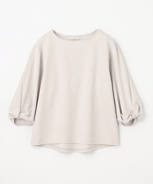 ANY ツイストスリーブ トップス ベージュ