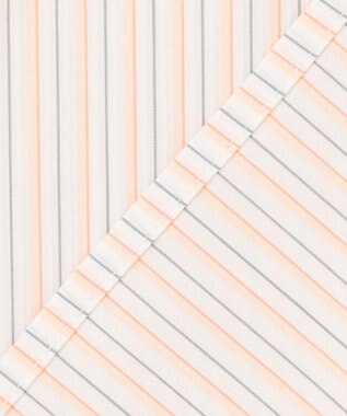 J.PRESS LADIES 【洗える】BEZ VEGA シャツカラー ブラウス ホワイト×ピンク系