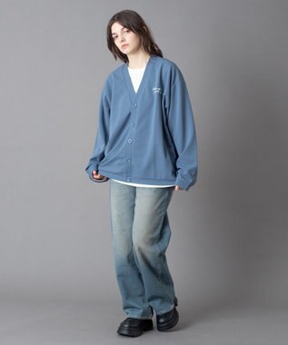 WEGO 【2点SET/ユニセックス着用ITEM】アンサンブルカーディガン（LS） サックス