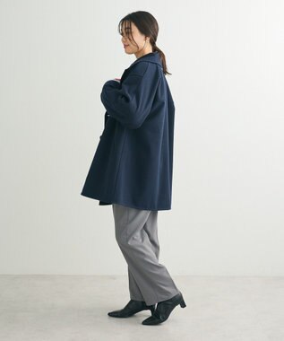 Green Parks オーバージャケットコート Dark Navy