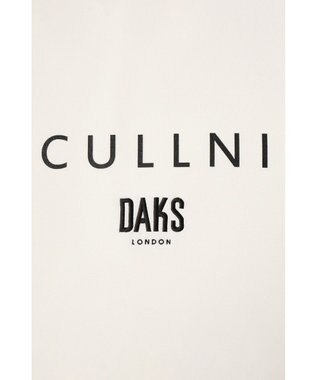 DAKS CULLNI for DAKS ロゴプルオーバーフーディ オフホワイト