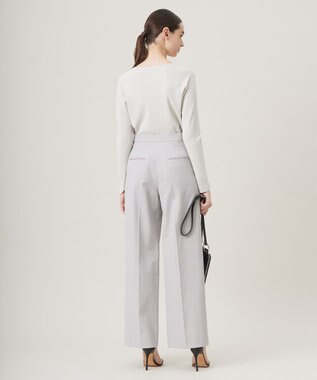 ICB 【洗える】 シンセティックフルニードル ニットプルオーバー トープ系