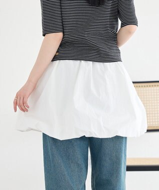 earth music&ecology バルーンスカート Off White