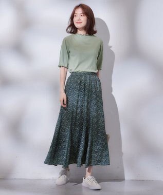 ANY メロー半袖Tシャツ グリーン