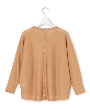 23区 【先行予約】シャイニーシアー ドルマン ニット キャメル系