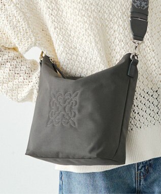 russet 《WEB限定》スタンダードミニショルダーバッグ <コーデュラナイロン>(CE-1719-WEB) Gray