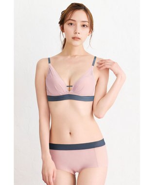 WACOAL ノンワイヤーブラ 【重力ケアブラ】 バストを重力から守る まる胸をキープ サイドのラインすっきり Gカップまで対応 大きいサイズ レディース BXB114 /ワコール オレンジ