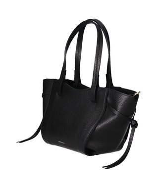 INTER-CHAUSSURES 【LORISTELLA】レザーミニトートバッグ ブラック