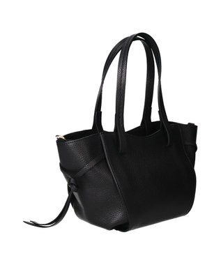 INTER-CHAUSSURES 【LORISTELLA】レザーミニトートバッグ ブラック