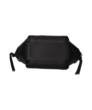 INTER-CHAUSSURES 【LORISTELLA】レザーミニトートバッグ ブラック