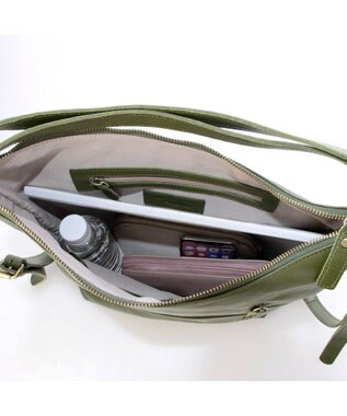 UNBILLION アトランタ ATLANTA / 牛革2wayリュック グリーン