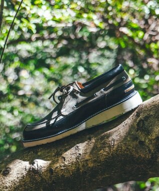 REGAL FOOT COMMUNITY 【レッドウッドリバー メンズ】RX09 デッキタイプ カジュアルシューズ カーキブラック