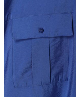 AMERICAN HOLIC 接触冷感Ｗポケットシャツチュニック Blue