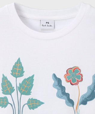 Paul Smith Botanical Art 長袖Tシャツ ホワイト