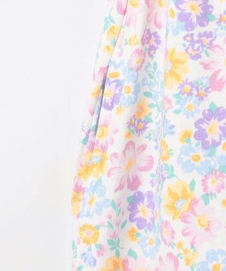 ANY KIDS カットソー  サマー ワンピース ピンク系花柄