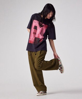 Paul Smith Paul Smith Loves Barbour キャンバススニーカー グリーン