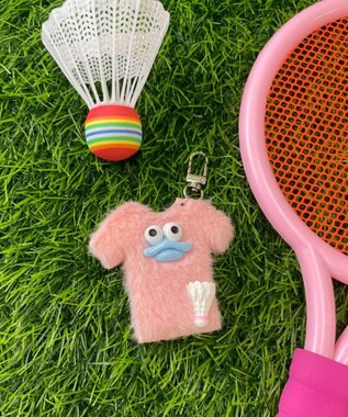 WEGO イケイケスポーツユニフォームモンスターぬいぐるみキーホルダー ピンク