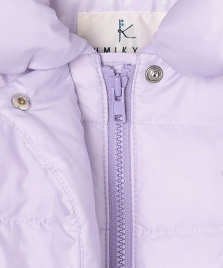 組曲 KIDS 【110-140cm】ロングダウンコート ラベンダー系