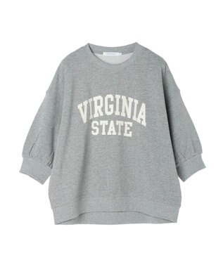 AMERICAN HOLIC ミニ裏毛ロゴスウェット2 Light Gray Mixture