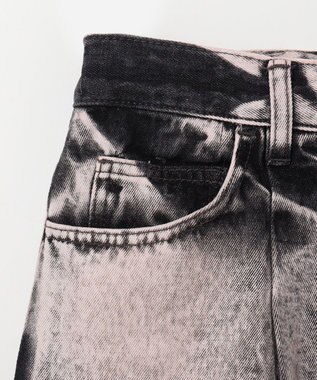 GRACE CONTINENTAL タイダイコクーンデニムパンツ ピンク