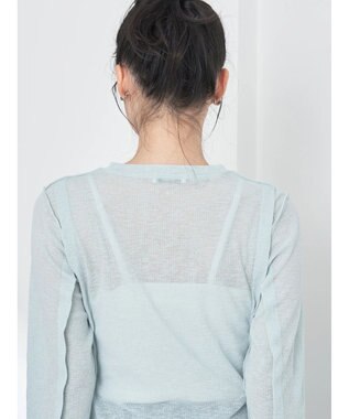 earth music&ecology シアーテレコプルオーバー Mint