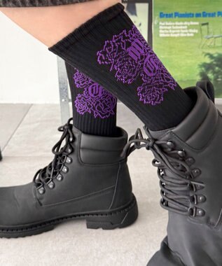 WEGO ロゴデザインソックス（R） 柄17