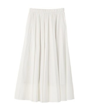 AMERICAN HOLIC 【選べる丈】シアープリーツスカート Off White