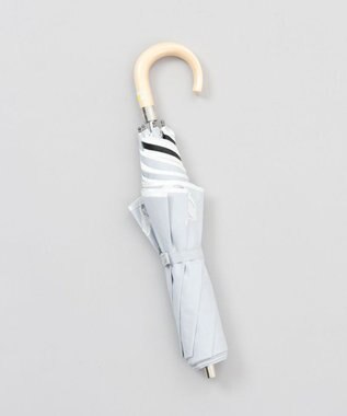 AURORA 【 NINA RICCI（ニナリッチ）】アップリケ刺しゅう/パイピング晴雨兼用傘（折りたたみ傘）